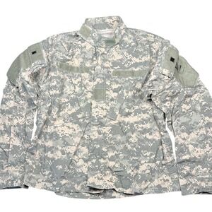 US Military Army ACU Medium-Long Digital Camo Combat Uniform Shirt Top